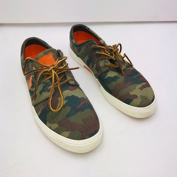 ralph lauren camouflage sneakers
